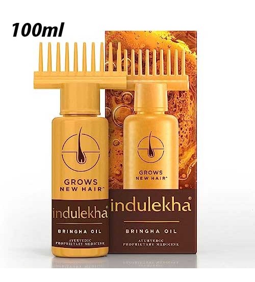 New Indulekha Bringha Hair Oil Selfie Bottle 100ml